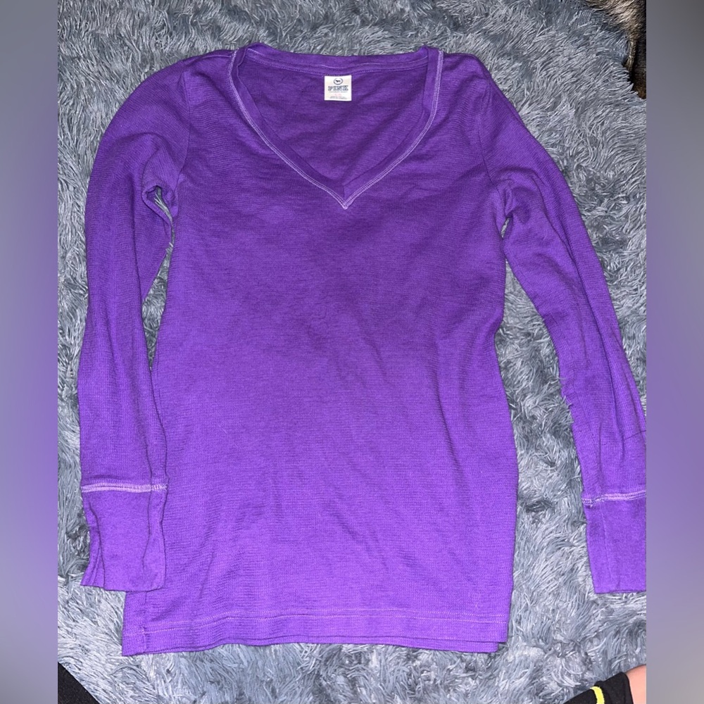 VINTAGE VS PINK THERMAL SHIRT